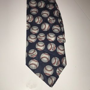 Fun baseball tie